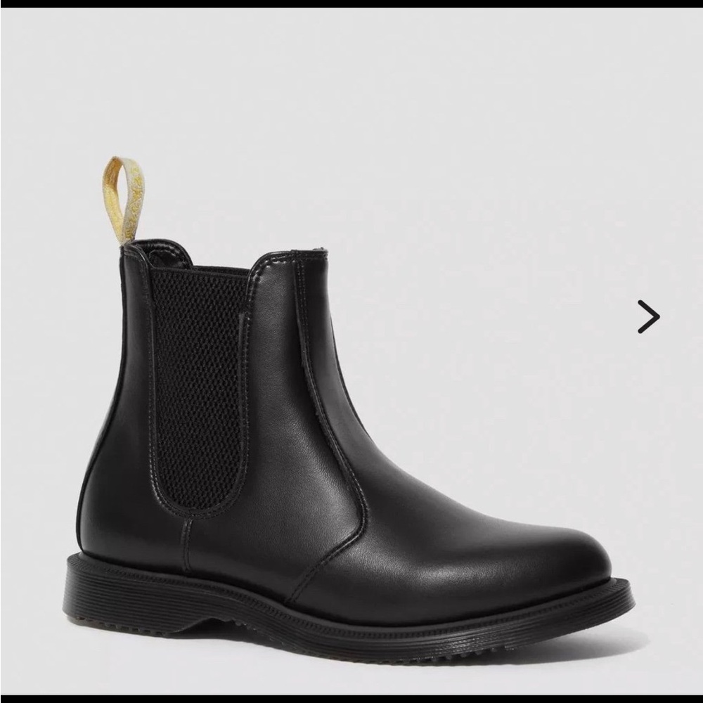 Black Chelsea Pull-Tab Ankle Boots